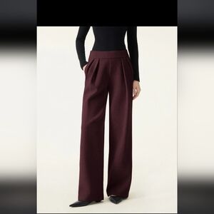OGL  Burgundy Wide Leg Pants
